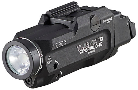 Streamlight 69473 TLR-10 G Gun Light with Green Laser  Black Anodized 1,000 Lumens White LED                                                                                                             (R5GHE)