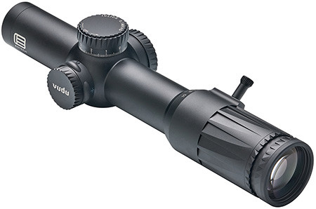 Eotech VDU110FFLE5 Vudu FFP Black Hardcoat Anodized 1-10x 28mm 34mm Tube Illuminated Red LE-5 MRAD Reticle Features Throw Lever                                                                          (7PKB8)