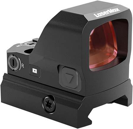 LaserMax LMMRDS Micro Red Dot Sight  Matte Black 1 x 0.83" x 0.65" 3 MOA Red Dot                                                                                                                         (7C7UP)
