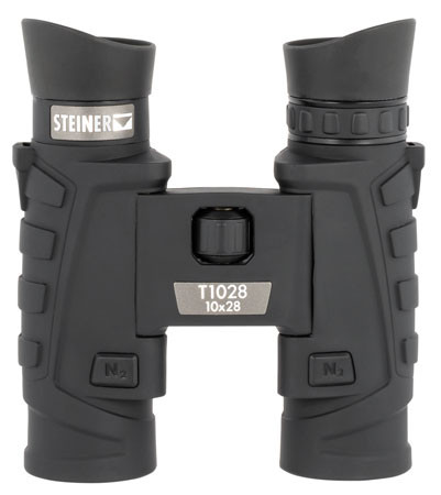 Steiner 2004 T1028 Tactical 10x28mm Roof Prism, Fast-Close Focus, Black Makrolon w/Rubber Armor                                                                                                          (JHIQB)