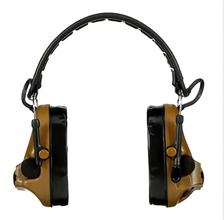 Peltor MT20H682FB09CY ComTac V Hearing Defender Headset 23 dB Over the Head Coyote Brown Adult (7D8UK)