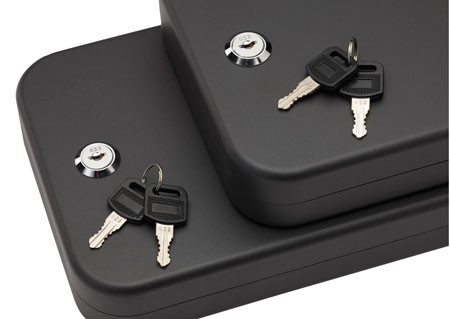 SnapSafe 75211 Lock Box Keyed Alike XL Key Entry Black Steel Fireproof- Yes 2 Pack                                                                                                                       (OAKF4)