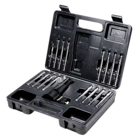 BSA BS30 Bore Sight Kit Pistol/Rifle Multi-Caliber Hard Case 15 Arbors (VYH7U)