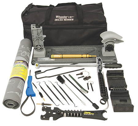 Wheeler 156555 Armorer's Professional Kit Black Multiple Rifle AR15/M16 19 Pieces                                                                                                                        (H37BQ)