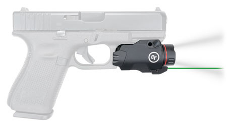 Crimson Trace 0177201 CMR-207G Universal Green Laser Sight & Tactical Light Rail Master Pro Black Pistol/Shotgun/Rifle                                                                                   (XOGMP)