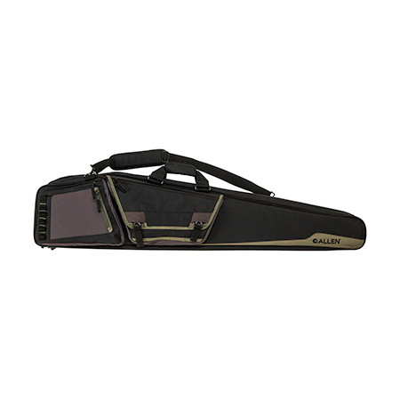 Allen 90650 Rocky Double Rifle Case 50" Black Endura w/Tan Trim, Daisy Chain Loops, Lockable Zippers, Adjustable/Removeable Padded Shoulder Strap Holds 2 Rifles                                         (FQNMY)