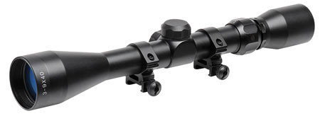 TruGlo TG-85394XB Buckline  Black Anodized 3-9x 40mm 1" Tube BDC Reticle                                                                                                                                 (ND6XT)