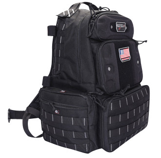GPS Bags T1913BPP Tactical Backpack PRYM1 Blackout 1000D Polyester 4 Handguns (RLU14)