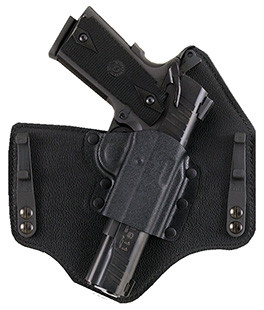 Galco KT600B KingTuk Deluxe IWB Black Kydex/Leather Compatible w/Glock 42 UniClip Mount Right Hand                                                                                                       (GWX8L)