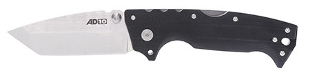 Cold Steel CS28DE AD-10  4" Folding Tanto Plain Stonewashed S35VN SS Blade/Black Scales G10 Handle Includes Belt Clip                                                                                    (KJCB4)