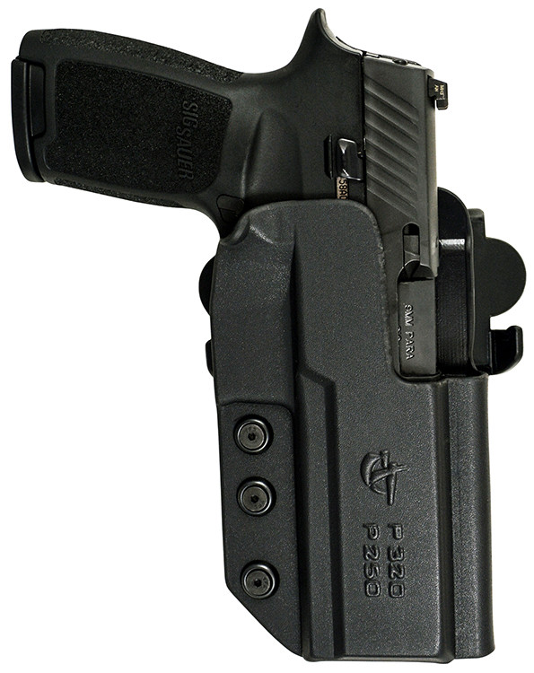 Comp-Tac C241SS165RBKN International  OWB Black Kydex Belt Slide/Paddle Fits Sig P226 w/Rail Fits Sig RX Fits Sig MK25 9/40 Right Hand (L8WWL)