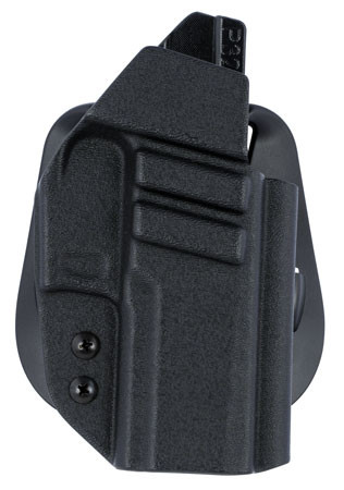 1791 Gunleather TACPDHOWBP320BLKR Tactical Kydex  OWB Black Kydex Paddle Fits Sig P320 (GFD0M)