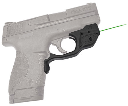 Crimson Trace 01-4490-1 LG-489G Green Laserguard  Black Smith & Wesson M&P Shield (RN1DI)