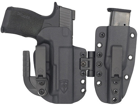 C&G Holsters 0386100 MOD 1 Holster System IWB Black Kydex Belt Clip Fits Sig P365/XL (BEEVF)