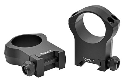 Warne 7217M Scope Rings Mountain Tech Matte Black 30mm Ultra High 0 MOA                                                                                                                                  (6HJWC)