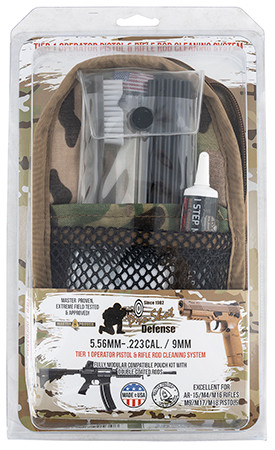 Pro-Shot MMULTICAM5569MM Rod Cleaning System Multi-Caliber Pistol/Rifle Multi-Camo Pouch Case (Q02MF)