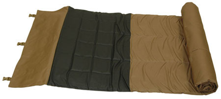 Boyt Harness 79021 Max-Ops Shooting Mat Water Resistant Coyote Brown Polyester with Non-Slip Rubber Surface & Poly Webbing Strap 27" x 85"                                                               (RZ6V1)