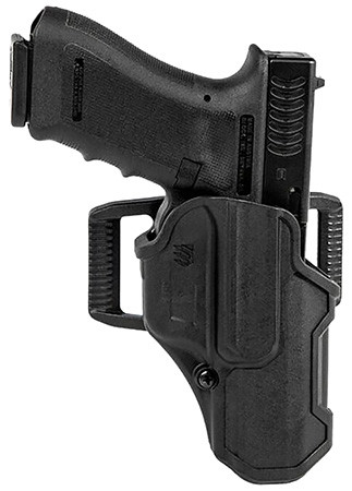 Blackhawk 410757BKR T-Series L2C Non-Light Bearing OWB Black Polymer Belt Slide Fits S&W M&P/SD/Taurus PT 24/7 Pro Right Hand (JQ1GV)