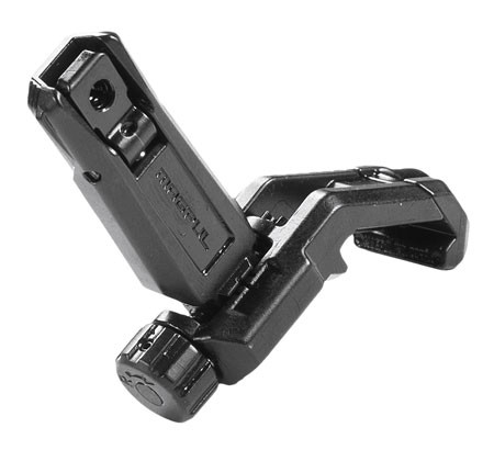 Magpul MAG526-BLK MBUS Pro Offset Sight Rear  QPQ Melonited Steel Construction for AR-15                                                                                                                 (GUELL)