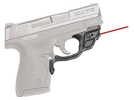 Crimson Trace 0135601 LG489 Laserguard Black Red Laser Smith Wesson MP Shield (1BSER)