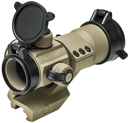 NcStar DRGB135T 35mm Red/Green/Blue Dot Optic  Tan Powder Coated 1 x 35 mm 3 MOA  Red/Green/Blue Dot (OJNTW)
