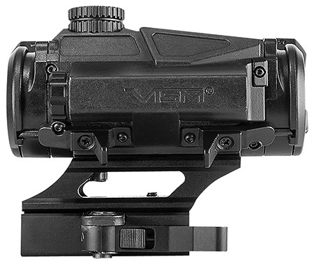 NcStar VDBSOLC SPD Solar Combat Red Dot Reflex Optic  Black Anodized 1 x 24.5 mm 4 MOA Red Dot (Y3864)