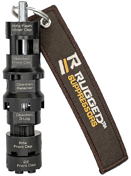Rugged Suppressors RTK001 Totem Tool  (6 Piece Multi-Tool) Compatible with Most Rugged Suppressor (VR9Z4)