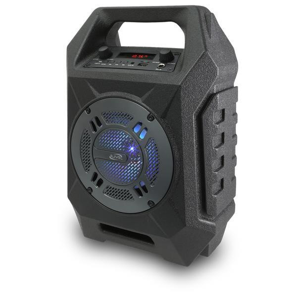 Wireless Tailgate Speaker with FM Radio, LED Lights (N7EOH)