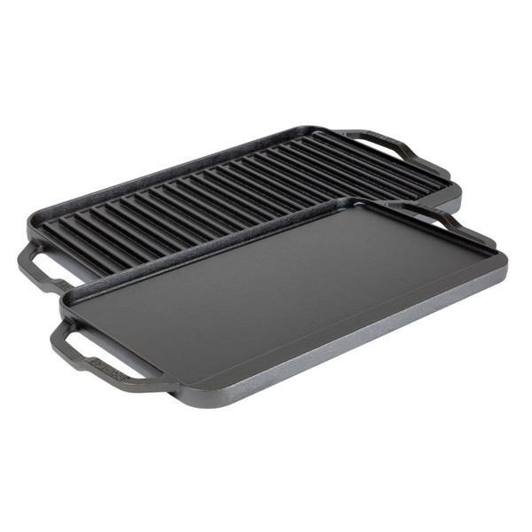 Chef Collection 9.5 x 10 in. Cast Iron Reversible Grill/Griddle (VLPR5)
