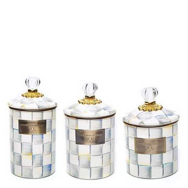 Sterling Check Canisters- Set of 3 (HRRKZ)