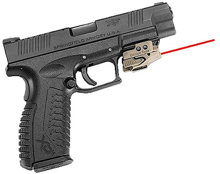 Crimson Trace 0136101N CMR-201 CTAN Universal Laser Sight Rail Master Coyote Tan Red Laser Pistol/Shotgun/Rifle (H6Y29)