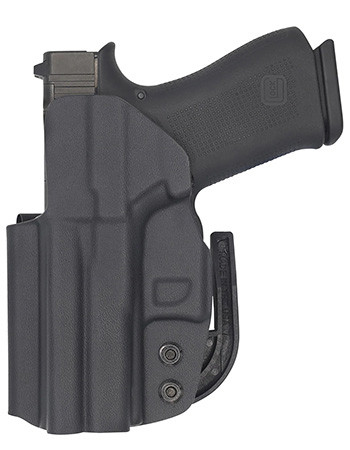C&G Holsters 0062100 Covert  IWB Black Kydex Belt Clip Fits Glock 43/43X (KSLUB)