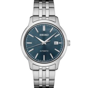 Seiko Essentials Ss Automatic Blue Dial, Classic, Ss Bracelet (DTLHP)