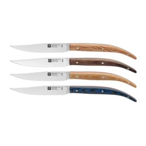 4Pc Toro Steak Knife Set W/ Beechwood Presentation Box (W8CH4)