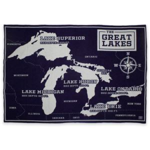 Faribault Mill Great Lakes Wool Throw (CRV4W)