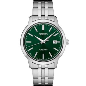 Seiko Essentials Ss Automatic Green Dial, Classic, Ss Bracelet (88MVZ)