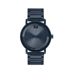Movado Bold Evolution 2.0 Gents. Blue Ip Case. Blue Dial. Blue Ip Bracelet. (N1JGZ)