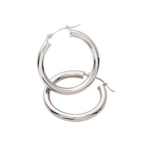 Gold Hoop Earrings (EF86A)