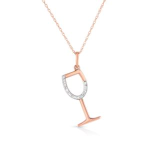 Wine Glass Necklace (2DHTN)