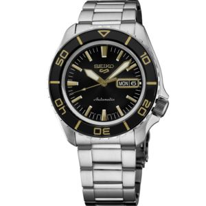 Seiko 5 Sports Ss Automatic Black Dial (FBIUD)