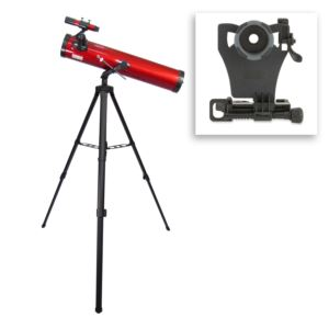 Red Planet Series Telescope W/ Smartphone Adapter Bundle (0KXGU)