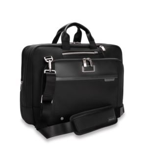 @Work Large Expandable Brief - Black (NPIX5)