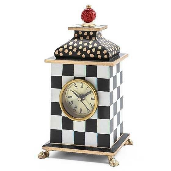 Courtly Check Desk Clock (RWGJU)