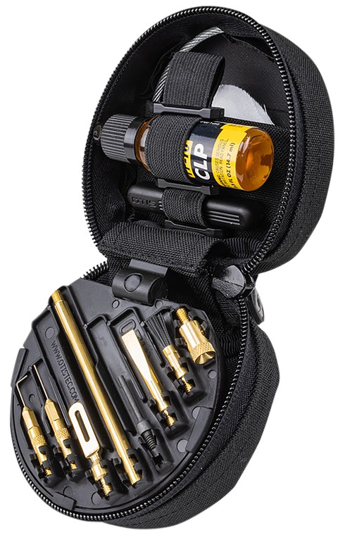 Otis FG645 Professional Cleaning System .22-.45 Cal Pistol/Black Compact Soft Pack Case (O769U)