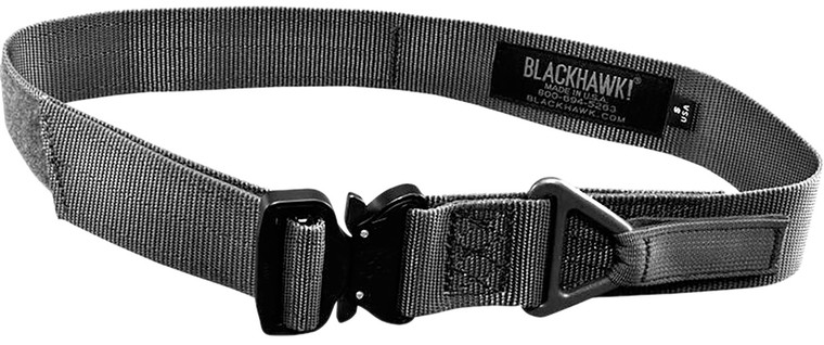 Blackhawk 41CQ00BK CQB Riggers Belt Black Nylon 34" 1.75" Wide Hook & Loop Closure                                                                                                                       (WKOWL)