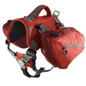 Big Baxter Backpack For Dogs 50-110 Lbs Chili/Barn Red (23UDJ)