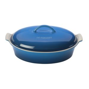 4Qt Heritage Stoneware Covered Oval Casserole Marseille (HSE0Q)