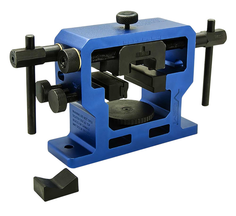 NcStar VTUFNR VISM Universal Pistol Front & Rear Sight Tool Steel Blue (5W2NI)