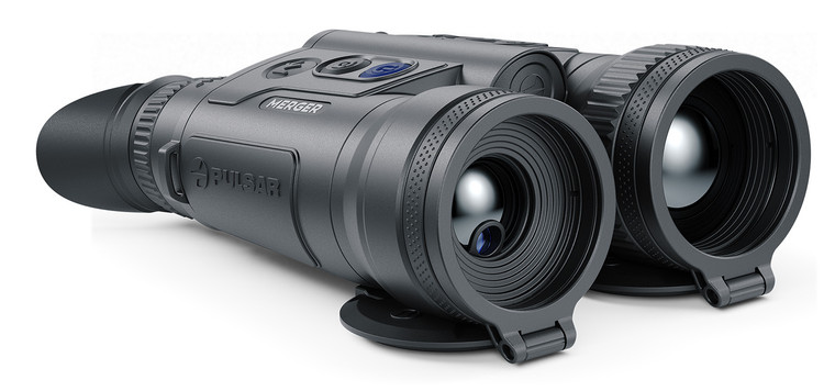 Pulsar PL77465 Merger LRF XP50 Thermal Binocular Black 2.5-20x 50mm 640x480 Resolution Features Laser Rangefinder (J2AGA)