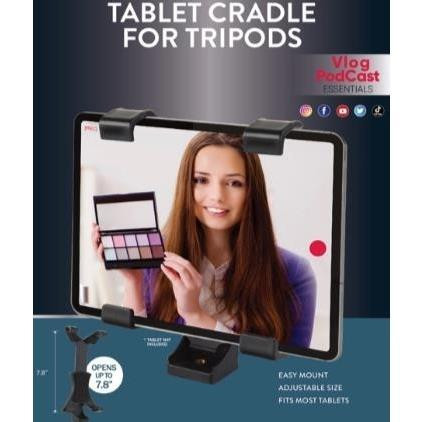Tablet Cradle Accessory Mount For Tripods (FL5IE)